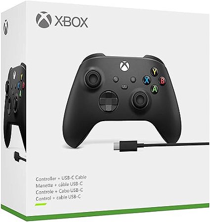 Microsoft Xbox Wireless Controller + USB-C Cable - Xbox