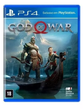 God Of War (2018) God Of War Standard Edition Sony Ps4 Físico  SEMINOVO