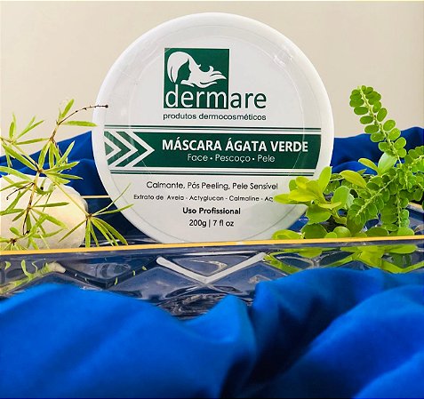 MÁSCARA DE AGATA VERDE - DERMARE