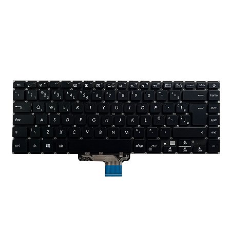 Teclado Compativel Com Asus X510 X510u X510ua Black - Br -