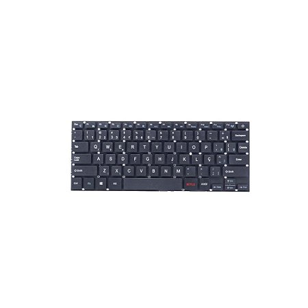 Teclado Compativel Com Compaq CQ-25 Multilaser PC130 Black - Br - No Frame