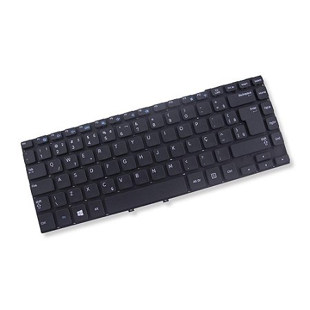 Teclado Compativel Com Samsung Np270E4E Np350V4X Np355V4X Black Br No Frame