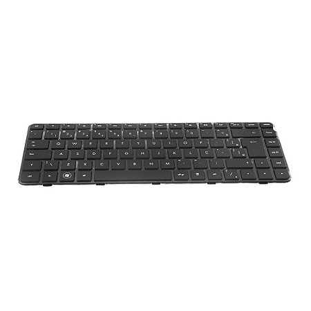 Teclado Compativel Com Hp Pavilion Dm4 - Black - Br - Frame