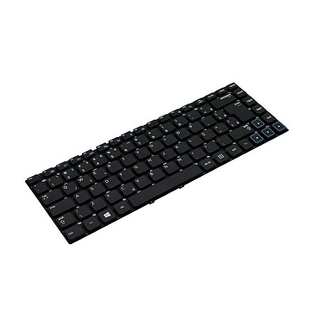 Teclado  Compativel Com Samsung Np300E4A - Black - Br