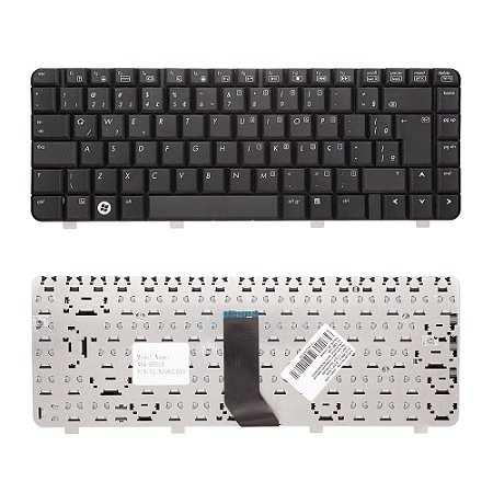 Teclado  Compativel Com Hp Pavilion Dv4-1000 Dv4-2000 Black - Br - Big Enter