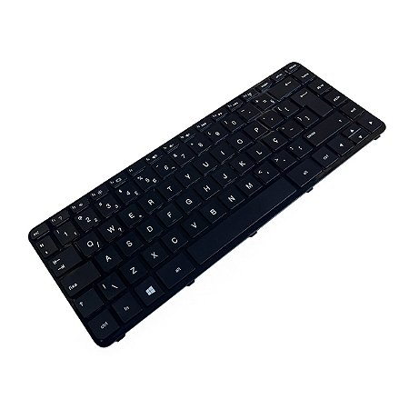 Teclado Compativel Com Hp Pavilion 14-D 14-N 14-F 240 G2 - Black - Br - Frame