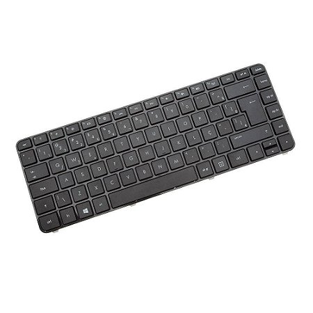 Teclado Compativel Com Hp Pavilion G4-2000 G4-2120 G4-2140 - Black - Br Uk style - Frame