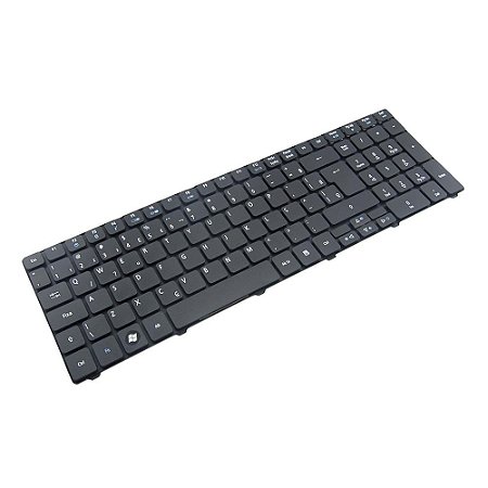 Teclado Compativel Com Acer Aspire 5810 5810T 5336 - Black - Br - F3 Bluetooth