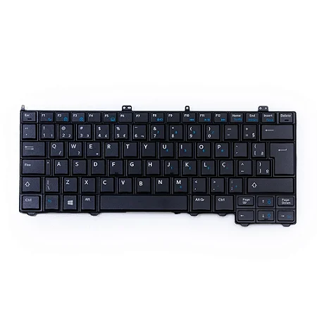 Teclado Compatível Com Dell E7440 - Black - BR - Backlight - no trackpoint