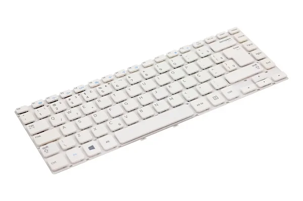 Teclado Compatível Com Samsung Np270E4E - White - Br - No Frame