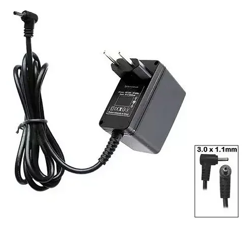 Fonte Para Notebook Positivo 5V 3A 15W 3.0mm x 1.1mm
