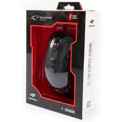 MOUSE GAMER USB MG-12BK C3TECH