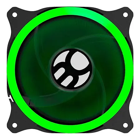 COOLER FAN RING BFR-24G LED VERDE 120MM BLUECASE - BOX