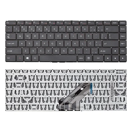 TECLADO COMPATÍVEL COM COMPAQ PRESARIO 433 430 431 2022 BLACK BR NO FRAME