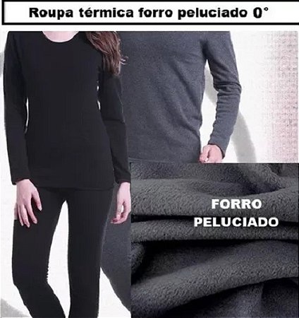 Conjunto segunda pele térmico