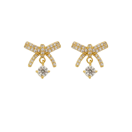BRINCO ZIRCONIA BANHADO OURO 18K