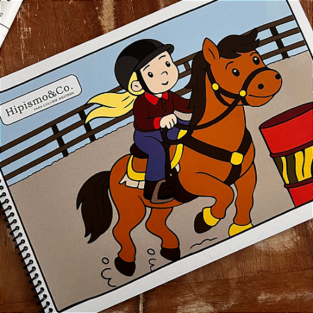 Livro Para Colorir Western