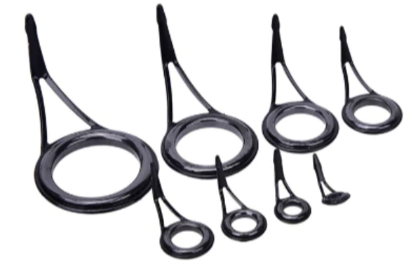 Kit Passadores De Vara De Pesca 8 Tamanhos diferentes e 1 Ponteira Aço Inox