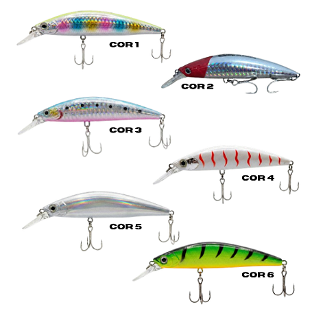 Isca Artificial Sahara HB 229 Meia Água 11 cm 26g Várias Cores