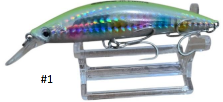 Isca Artificial Sahara HB 229 Meia Água 11 cm 26g Várias Cores