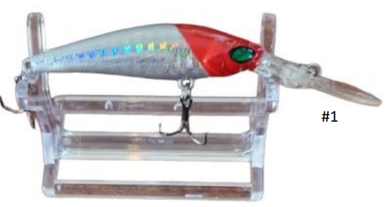 Isca Artificial Sahara HB 184 Fundo de pesca 9,5 cm 8g Várias Cores