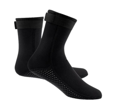 Meia Zoto Neoprene Marca Sahara Revestida em Nylon Interna e Externamente 3 mm