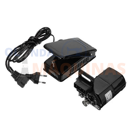 Motor e Pedal Para Maquina de Costura Singer / Elgin / Vigorelli e Similares Domestica