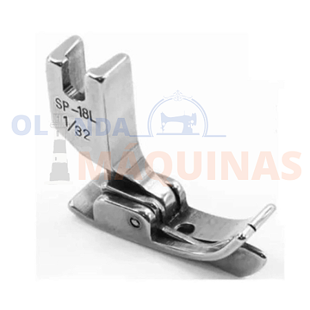 Calcador Pesponto c/ Guia Reta Industrial SP-18L 1/32