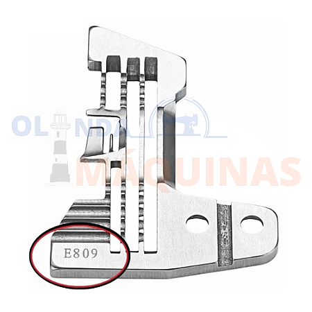 Chapa de Agulha E809 Overlock Ponto Cadeia Maquina Costura
