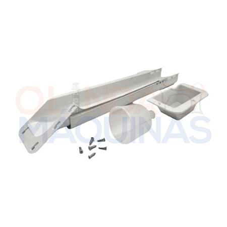 Calha De Resíduos Tecidos Para Overlock / Ponto cadeia / interlock - C/Funil