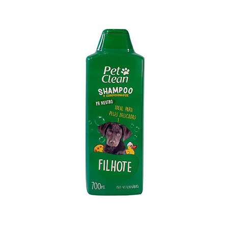 Shampoo e Condicionador Pet Clean Filhote 700ML