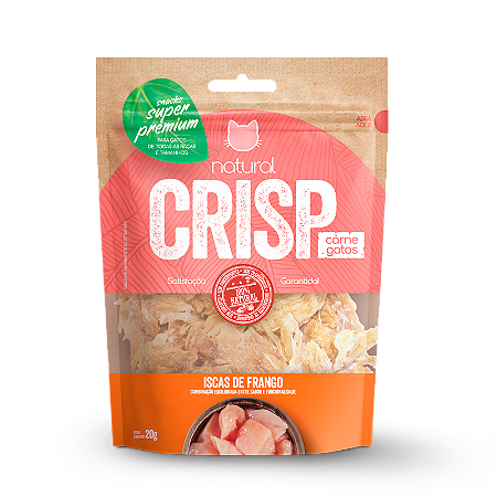 Petisco Natural Crisp Gatos 20g