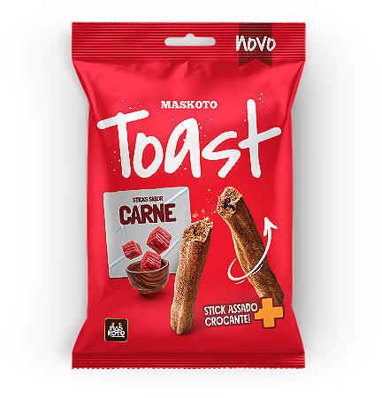 Petisco Maskoto Toast Stiks
