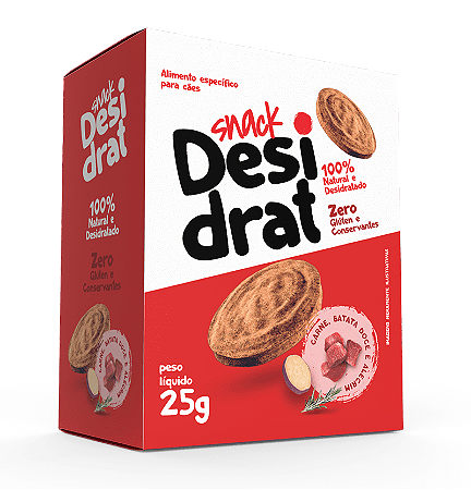 Snack Desidrat Cão 25g