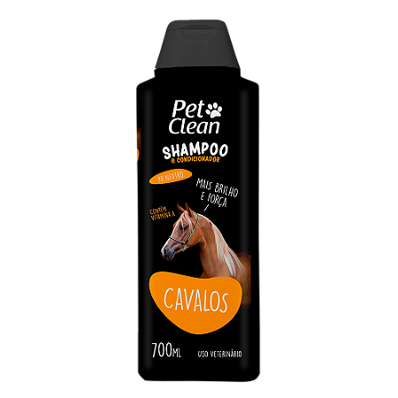 Shampoo e Condicionador Pet Clean Cavalos 700ML
