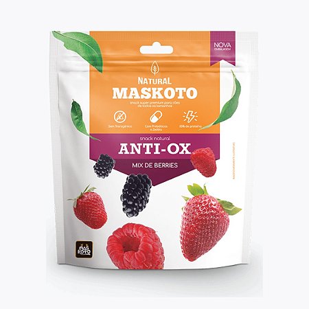 Snack Natural Maskoto Mix de Berries