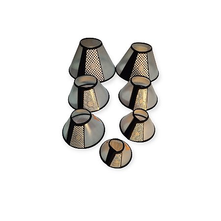 Kit com 7 Colar Elizabetano