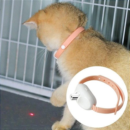 Coleira Com Laser Para Gatos