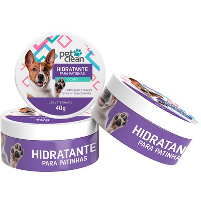 Hidratante de Patinhas Pet Clean 40G