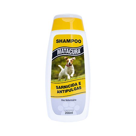 Shampoo Matacura Sarnicida e Anti Pulgas
