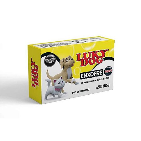Sabonete Luky Dog Enxofre 80g