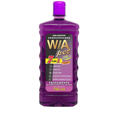 Shampoo Condicionador W/A Pet - 7 em 1