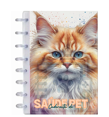 Caderneta de Saúde Pet - 0012 - Gato Maine Coon