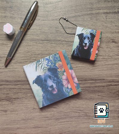 Kit Chaveiro tipo post-it e Bloco tipo post-it (notas adesivas)
