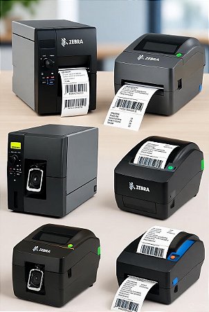 COMPRO IMPRESSORAS ZEBRA DE ETIQUETAS TÉRMICAS NOVAS E USADAS SUPRYTONER