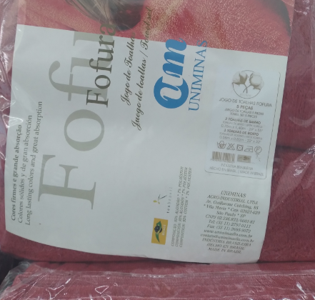 Jogo de Toalhas 5 Peças