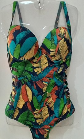 MAIÔ COM BOJO TIRAS LATERAIS