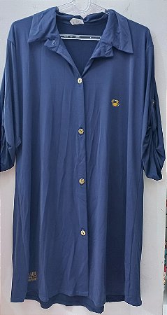 BLUSÃO BOTÃO UV, REF: 081