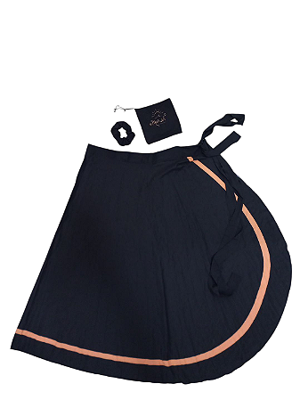 Combo Verão Pareo PLUZ + scrunchie (rabicó) + bolsinha