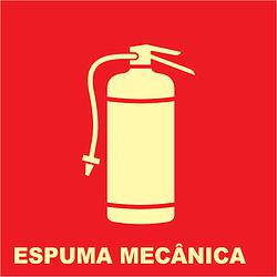 Placa Extintor Espuma Mecânica – E5 ESP MECÂNICA